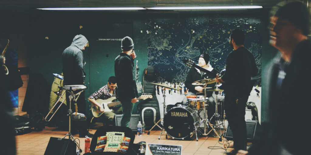 band at band practice